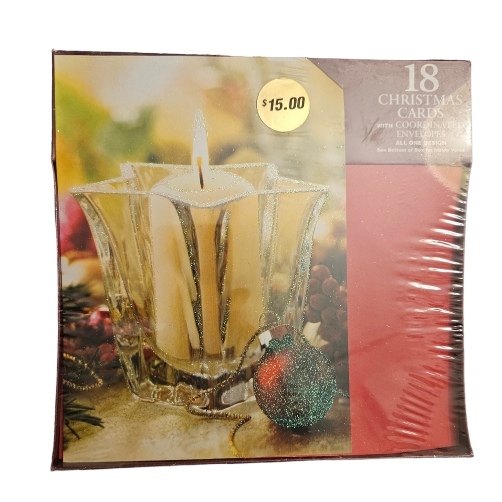 Set2 of 18 Christmas Cards with Envelopes - All one design